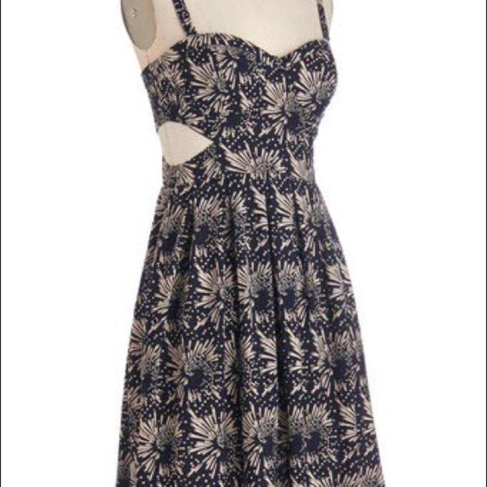 Light Up the Night Cut Out Dress - ModCloth